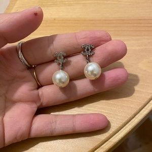 Chanel Pearl earrings